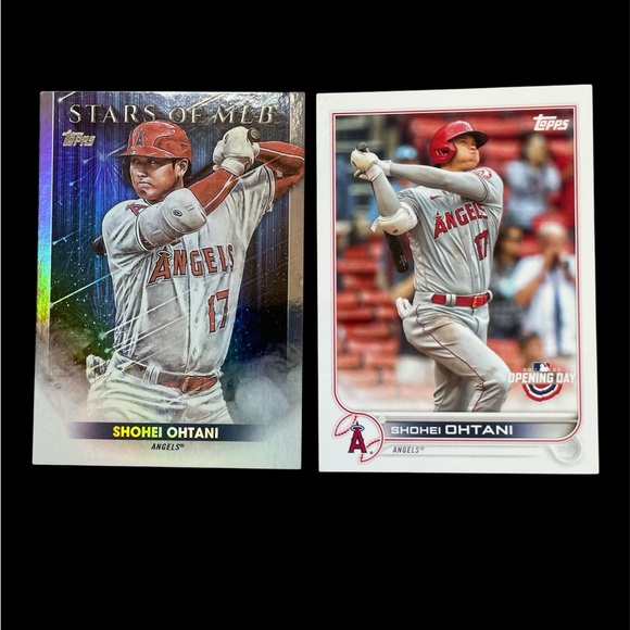 Shohei Ohtani Topps Baseball Cards lot of 8 - Picture 5 of 7